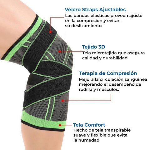 SÚPER OFERTON Rodillera de Compresión UltraFit 2x1