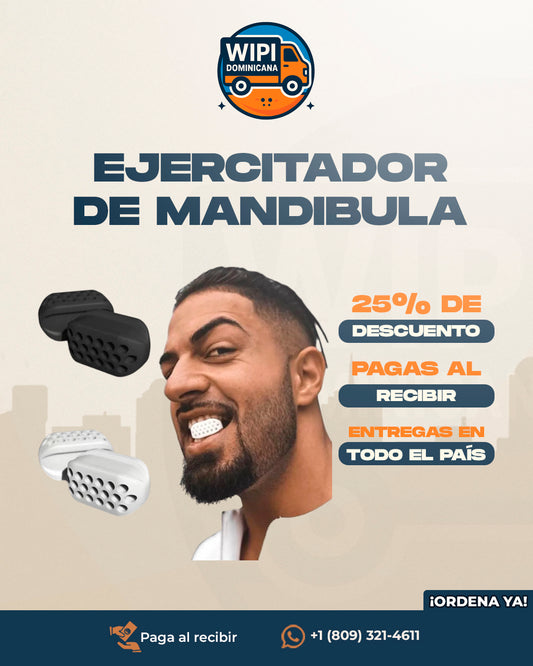 Ejercitador de Mandíbula JawFlex™ | ¡El Secreto de los Famosos para un Perfil griego!