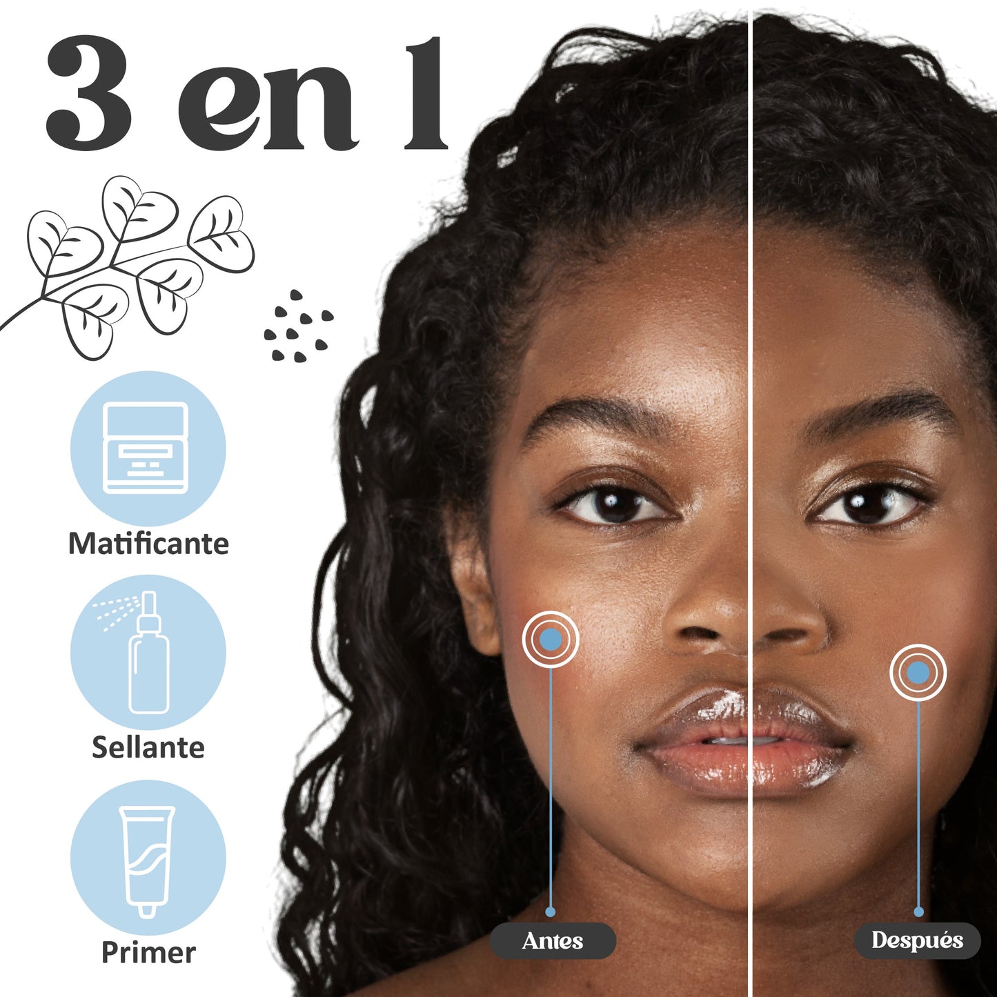 Candy Bella® Gel Prensado – Controla la Grasa Facial al Instante