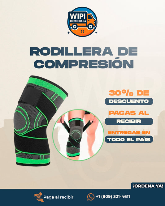 Rodillera de Compresión | Alivia el Dolor de Rodilla y Acelera la Recuperación – ¡Ajuste Perfecto y Transpirable!