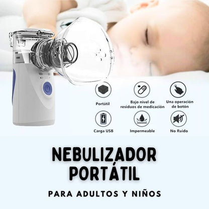 NebuLite Nebulizador Portatil Premium + ENVIO GRATIS