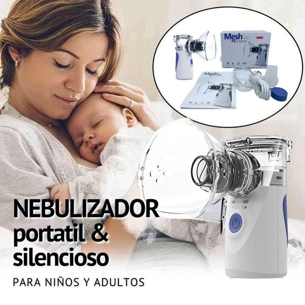 NebuLite Nebulizador Portatil Premium + ENVIO GRATIS