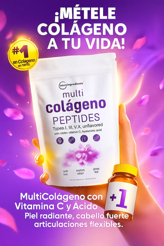 EL MEJOR COLÁGENO RENUEVA VIDA - 1 LIBRAS Rejuvenece tu piel, fortalece tu cuerpo